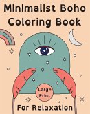 Minimalist Boho Coloring Book for Relaxation