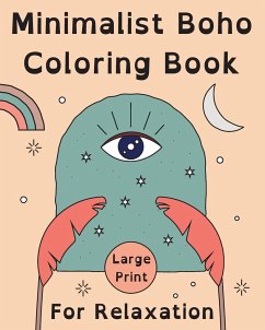 Minimalist Boho Coloring Book for Relaxation - Harrett, Marc