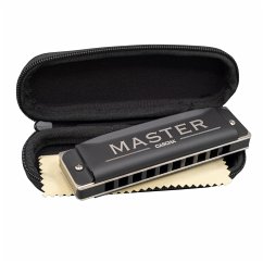 Master Edition Blues Harmonica in Bb (incl. soft case and cleaning cloth)