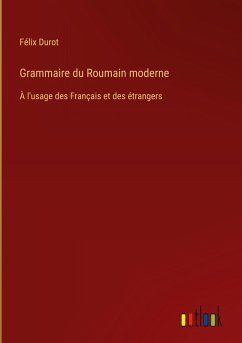 Cover Grammaire du Roumain moderne