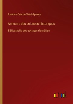 Annuaire des sciences historiques