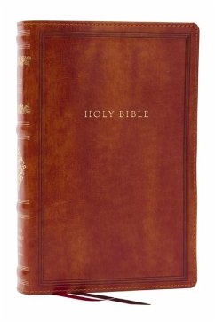 RSV Personal Size Bible with Cross References, Brown Leathersoft, (Sovereign Collection) - Thomas Nelson