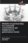 Modello di partnership tra comunità universitarie per migliorare la governance locale