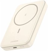 UGREEN 5000mAh Mini Powerbank Wireless 15W with MagSafe white