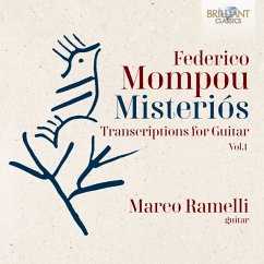 Cover Mompou:Misterios,Transcriptions For Guitar,Vol.1