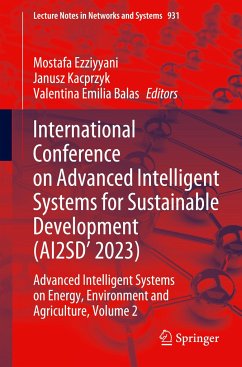 International Conference on Advanced Intelligent Systems for Sustainable Development (AI2SD'2023)