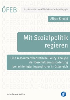Mit Sozialpolitik regieren (eBook, PDF) - Knecht, Alban