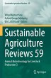 Sustainable Agriculture Reviews 59 - Bild 1