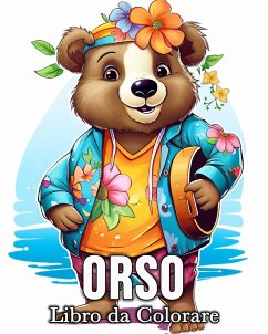 Libro da Colorare Orso - Bb, Mandykfm