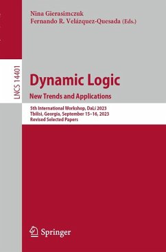 Cover Dynamic Logic. New Trends and Applications (eBook, PDF)