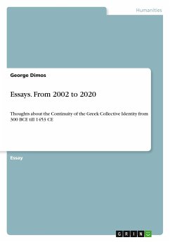 Essays. From 2002 to 2020 - Dimos, George