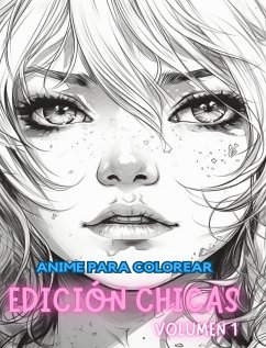 Libro para colorear anime EDICIÓN CHICAS VOLUMEN 1 - Books, Adult Coloring