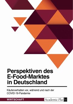 Perspektiven des E-Food-Marktes in Deutschland. Käuferverhalten vor, während und nach der COVID-19-Pandemie - Anonymous