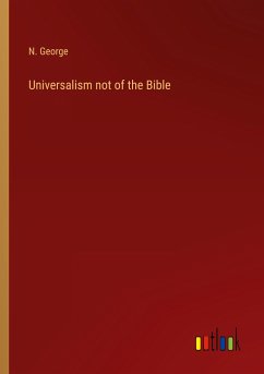 Universalism not of the Bible