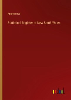 Statistical Register of New South Wales - Anonymous