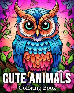 Cute Animals Coloring Book - Bb, Mandykfm