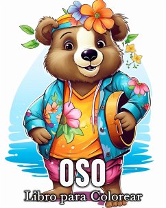 Oso Libro para Colorear - Bb, Mandykfm