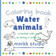 Water animals Coloring book - Studio, Mmkk