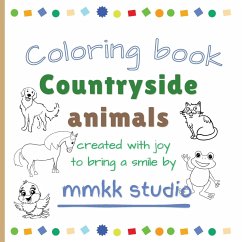 Countryside animals Coloring book - Studio, Mmkk