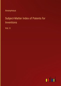 Subject-Matter Index of Patents for Inventions - Anonymous