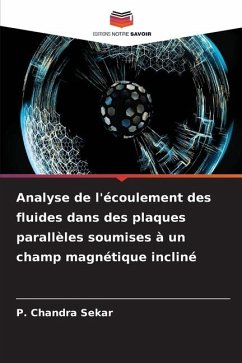 Analyse de l'écoulement des fluides dans des plaques parallèles soumises à un champ magnétique incliné - Sekar, P. Chandra