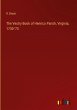 The Vestry Book of Henrico Parish,... - Bild 1