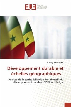 Développement durable et échelles géographiques - BA, El Hadji Rawane