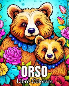 Orso Libro Colorare - Bb, Mandykfm