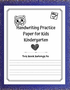 Handwriting Practice Paper for kids Kindergarten - Doucoure, Abdoulaye