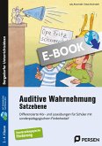 Auditive Wahrnehmung - Satzebene (eBook, PDF)