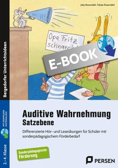 Cover Auditive Wahrnehmung - Satzebene (eBook, PDF)
