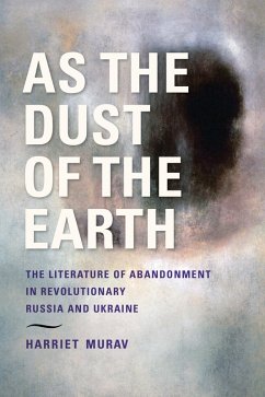 As the Dust of the Earth (eBook, ePUB) - Murav, Harriet