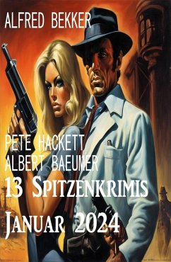 Cover 13 Spitzenkrimis Januar 2024 (eBook, ePUB)