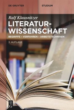 Literaturwissenschaft - Klausnitzer, Ralf