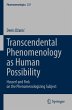 Transcendental Phenomenology as Human... - Bild 1