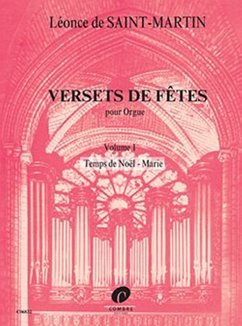 Versets de fetes Vol 1 - de Saint-Martin, Leonce