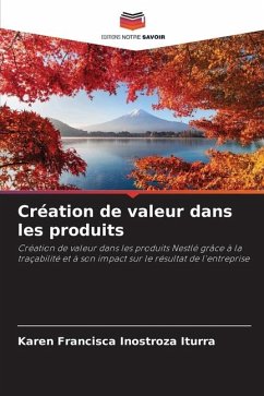 Création de valeur dans les produits - Inostroza Iturra, Karen Francisca