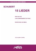 15 Lieder. Para una voz con acompañamiento de piano (eBook, PDF)