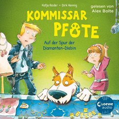 Auf der Spur der Diamanten-Diebin / Kommissar Pfote Bd.2 (MP3-Download) - Reider, Katja