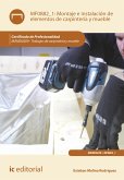 Montaje e instalación de elementos de carpintería y mueble. MAMD0209 (eBook, ePUB)