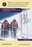 Operaciones de tendido y tensado de conductores en redes eléctricas aéreas y subterráneas. ELEE0108 (eBook, ePUB)