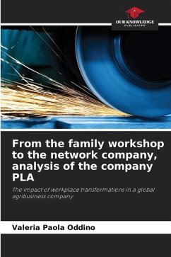 From the family workshop to the network company, analysis of the company PLA - Oddino, Valeria Paola