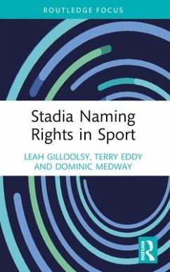 Stadia Naming Rights in Sport - Gillooly, Leah (Manchester Metropolitan University, UK); Eddy, Terry (University of Windsor, Canada); Medway, Dominic (Manchester Metropolitan University, UK)