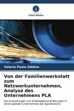 Von der Familienwerkstatt zum Netzwerkunternehmen, Analyse des Unternehmens PLA - Oddino, Valeria Paola