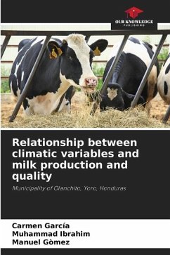 Relationship between climatic variables and milk production and quality - García, Carmen;Ibrahim, Muhammad;Gòmez, Manuel
