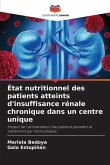 État nutritionnel des patients atteints d'insuffisance rénale chronique dans un centre unique