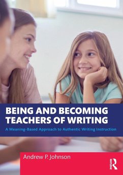 Cover Being and Becoming Teachers of Writing