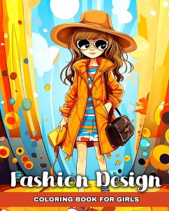 Fashion Design Coloring Book for Girls - Raisa, Ariana