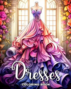 Dresses Coloring Book - Raisa, Ariana