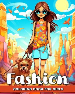 Fashion Coloring Book for Girls - Raisa, Ariana